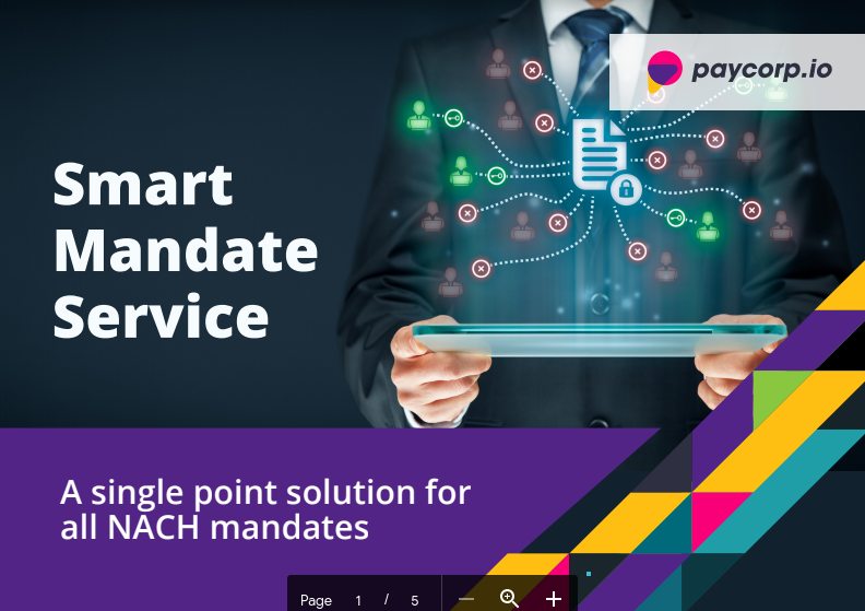 Paycorp smart-mandate-brochures